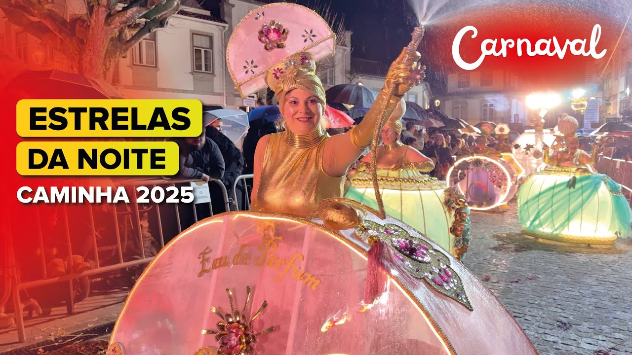 🎉 Comparsa ESTRELAS DA NOITE de Tomi&ntilde;o 🥳 | CARNAVAL de Caminha 2025