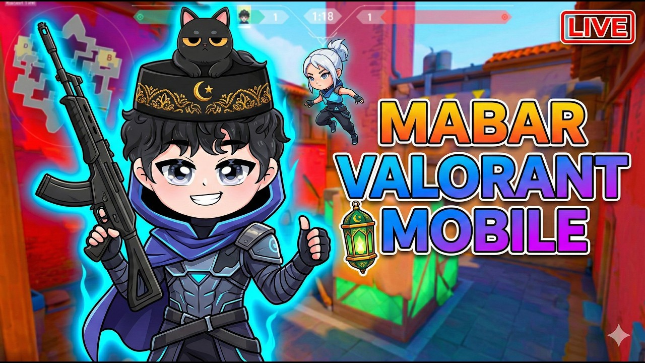 LIVE Valorant Mobile Ngantuk Tapi Jago Ramadhan Hari 7 Gas Terus - Valorant Mobile Indonesia #1