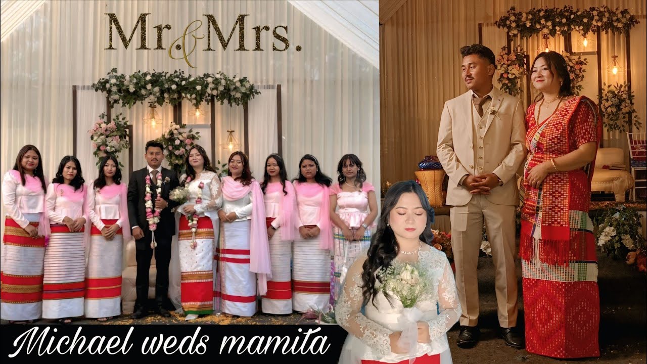 Our beloved Michael weds mamita ...