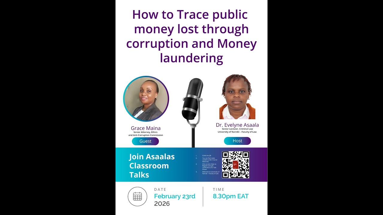 How to Trace  public Money lost through  Corruption and Money Laundering.