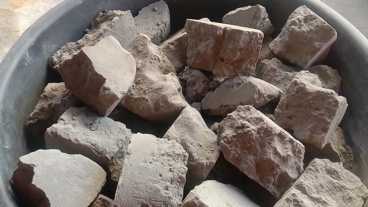 Pure cement chunks soft dusty silky 🤤 crumbling 😍|satisfying video|Asmr puppys