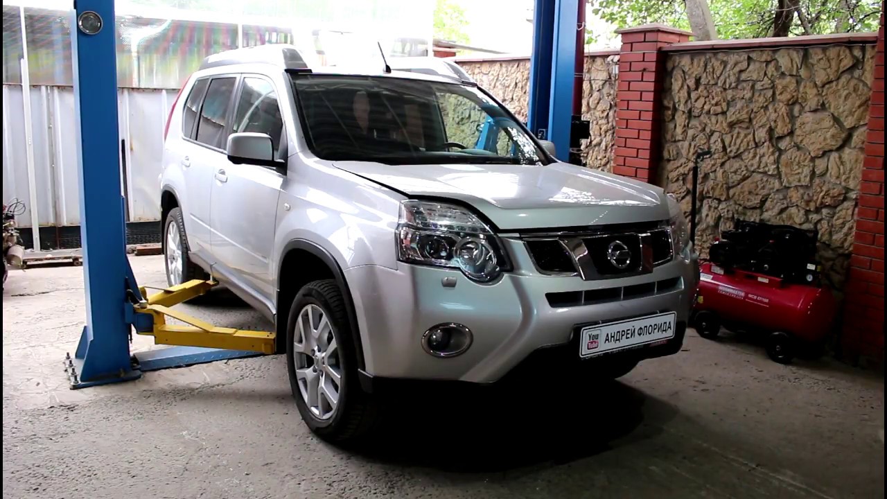Замена масла в вариаторе и фильтров на Ниссан Х трейл 2014 года Nissan X TRAIL