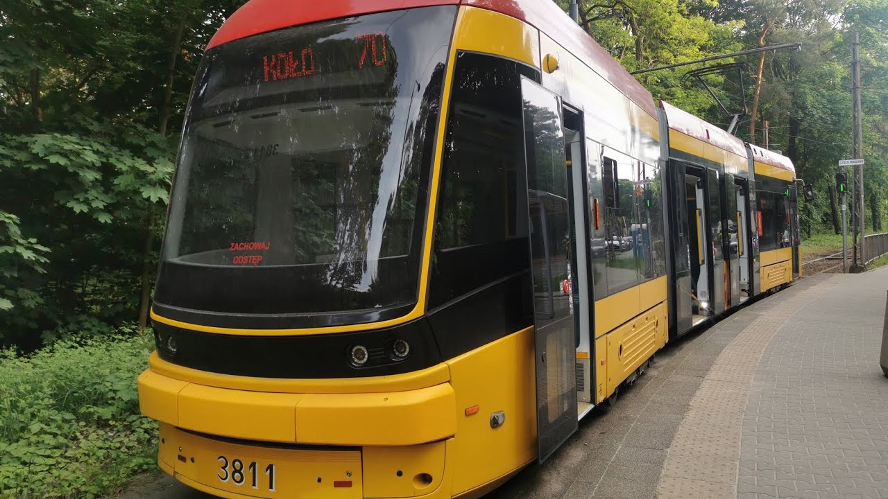 70 | Pesa Jazz 134N #3811 | Tramwaje Warszawskie