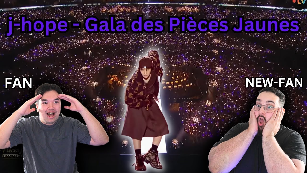 First Time Watching j-hope - Gala des Pièces Jaunes 2025 LIVE PERFORMANCE REACTION