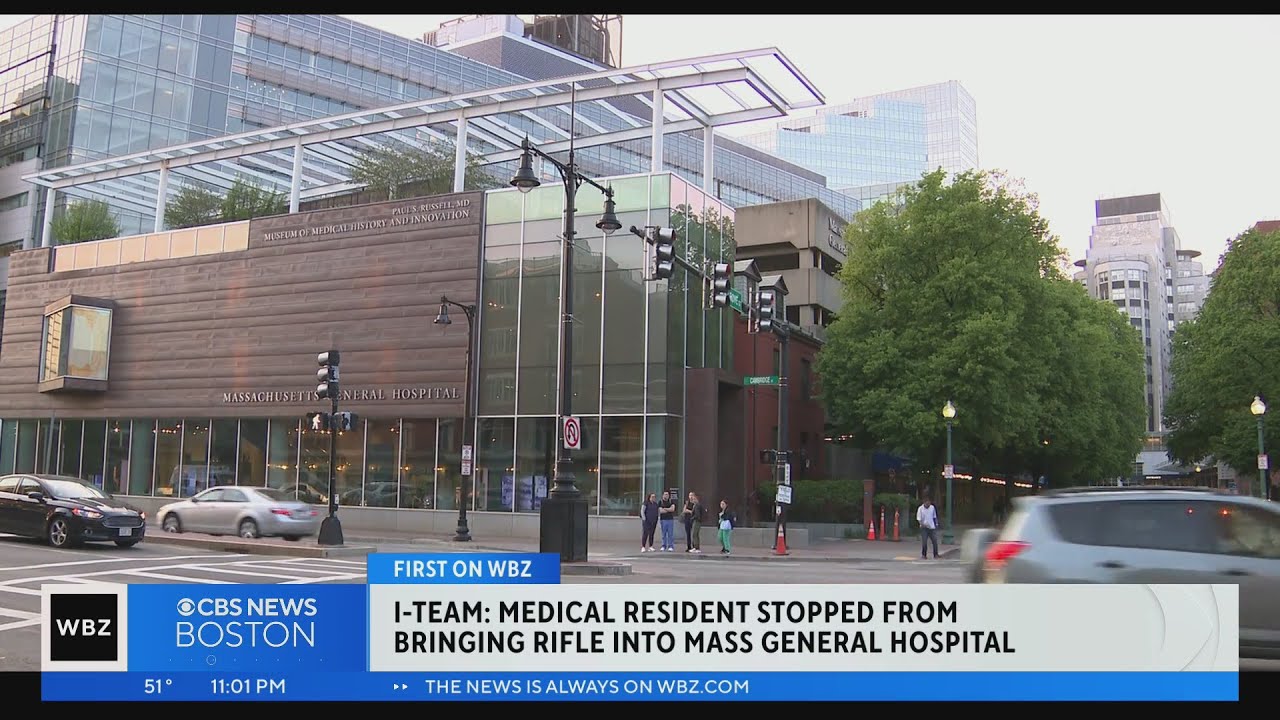 I-Team: Mass General resident tried to bring rifle to hospital