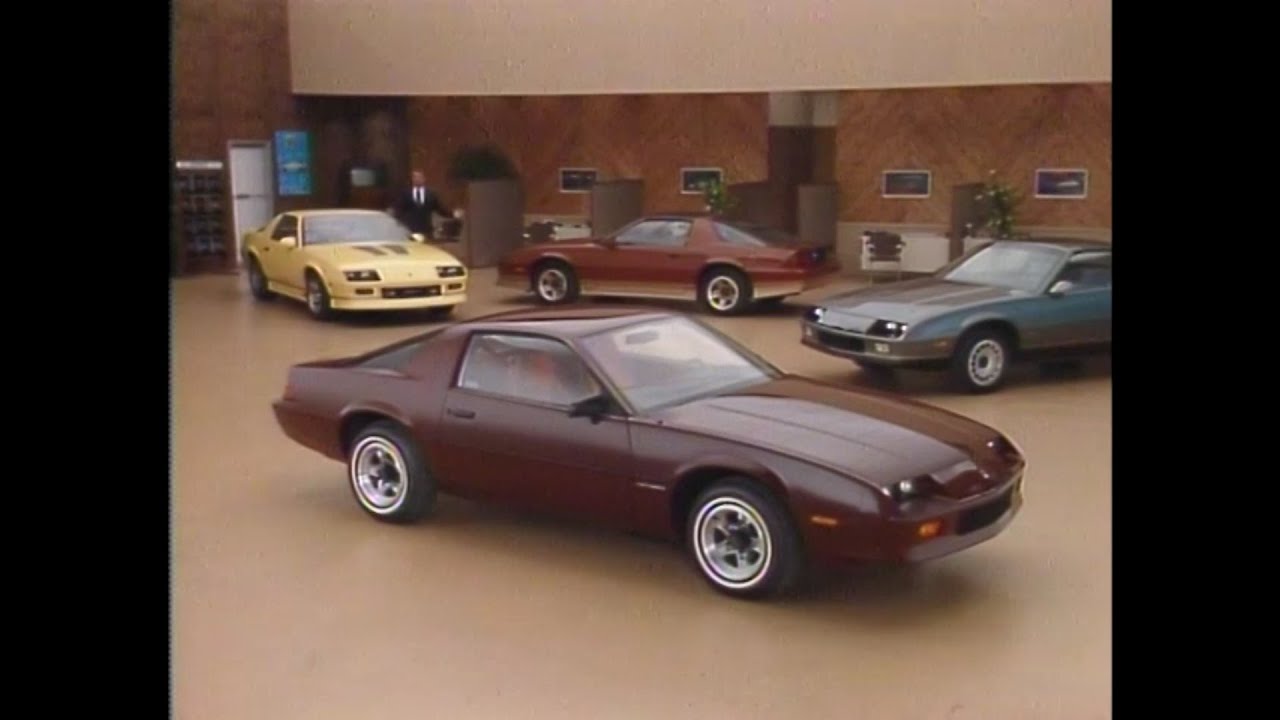1985 Chevrolet Camaro Sales Training