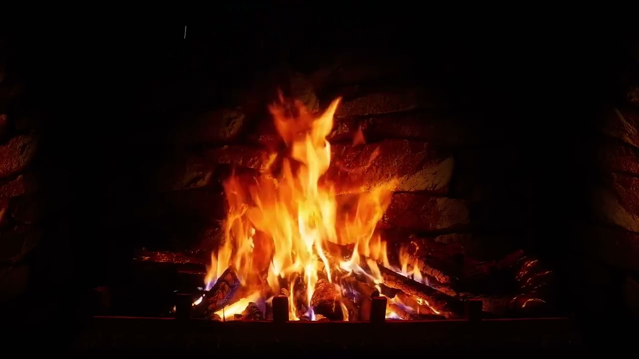 Relax by the Fire: Smooth Jazz and Cozy Fireplace Ambience