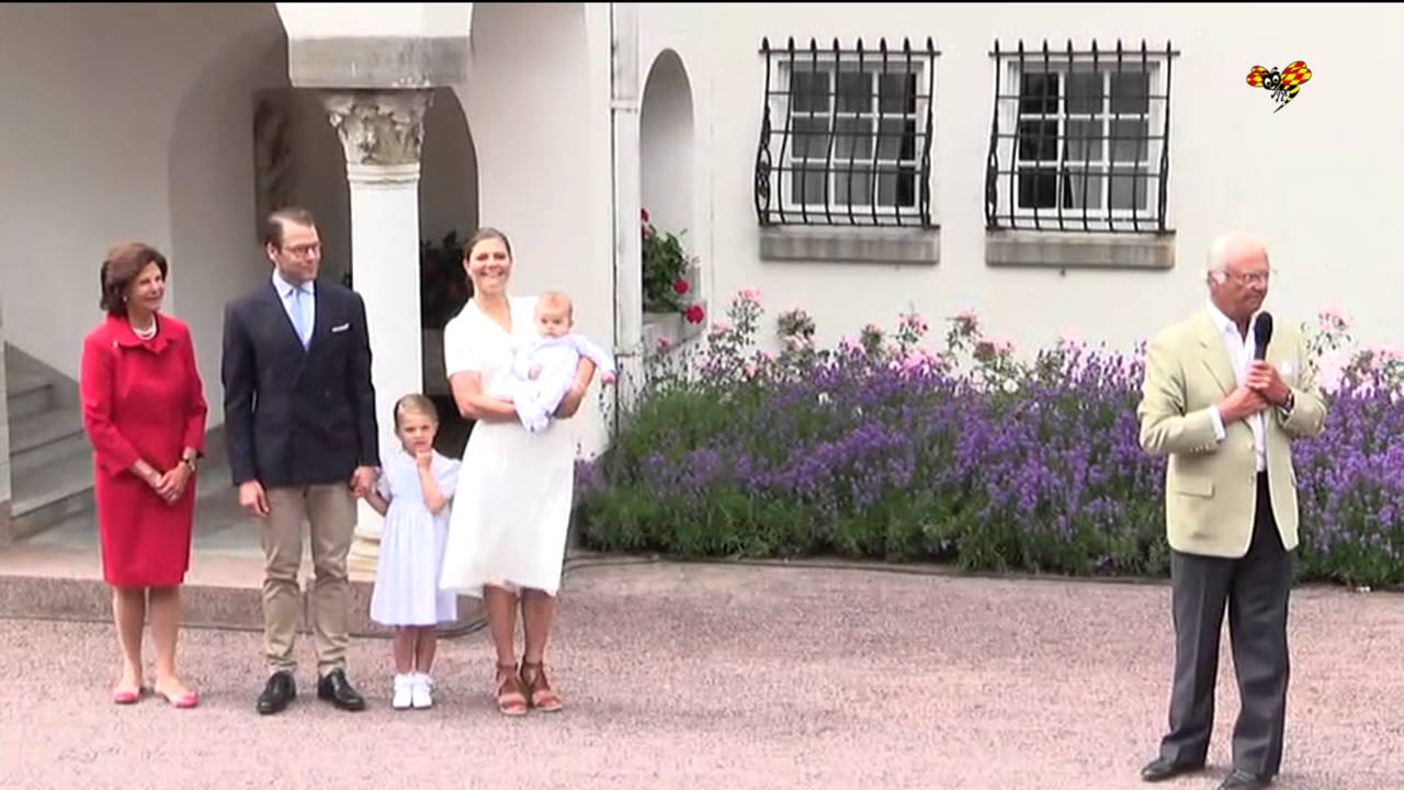 Så här sa kungen i sitt tal till kronprinsessan på hennes födelsedag