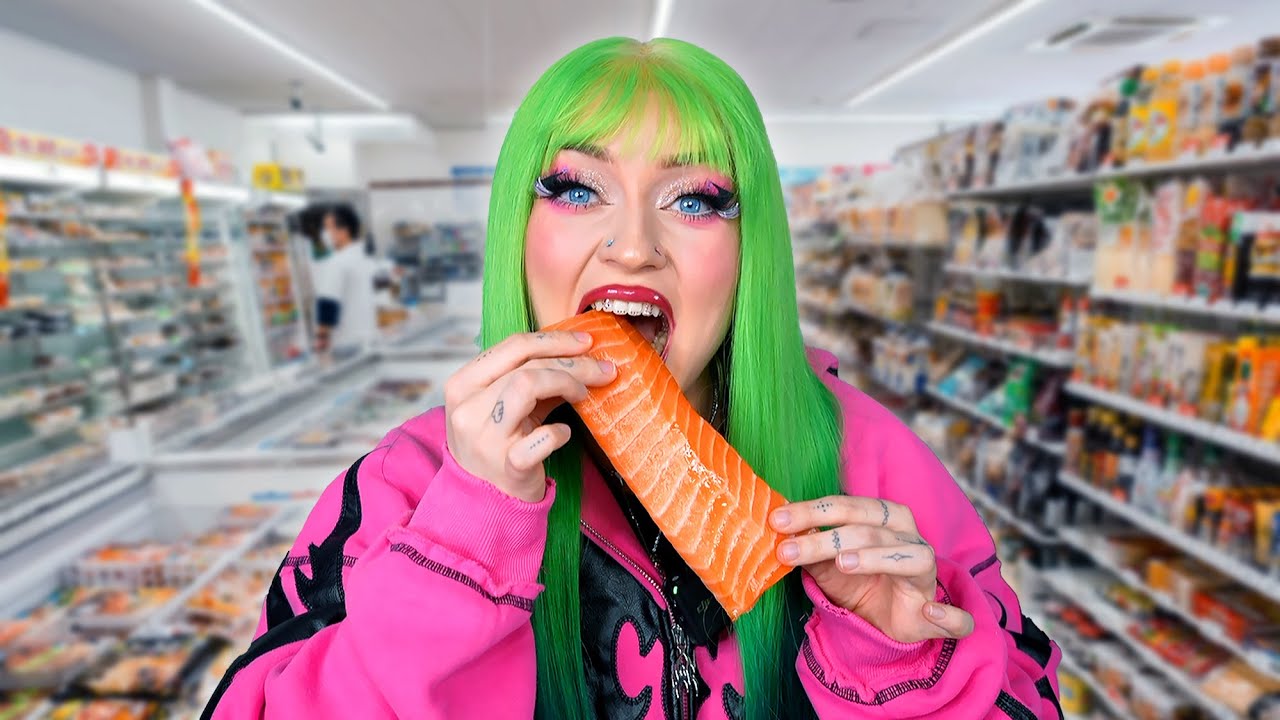 I went to a Japanese convenience store