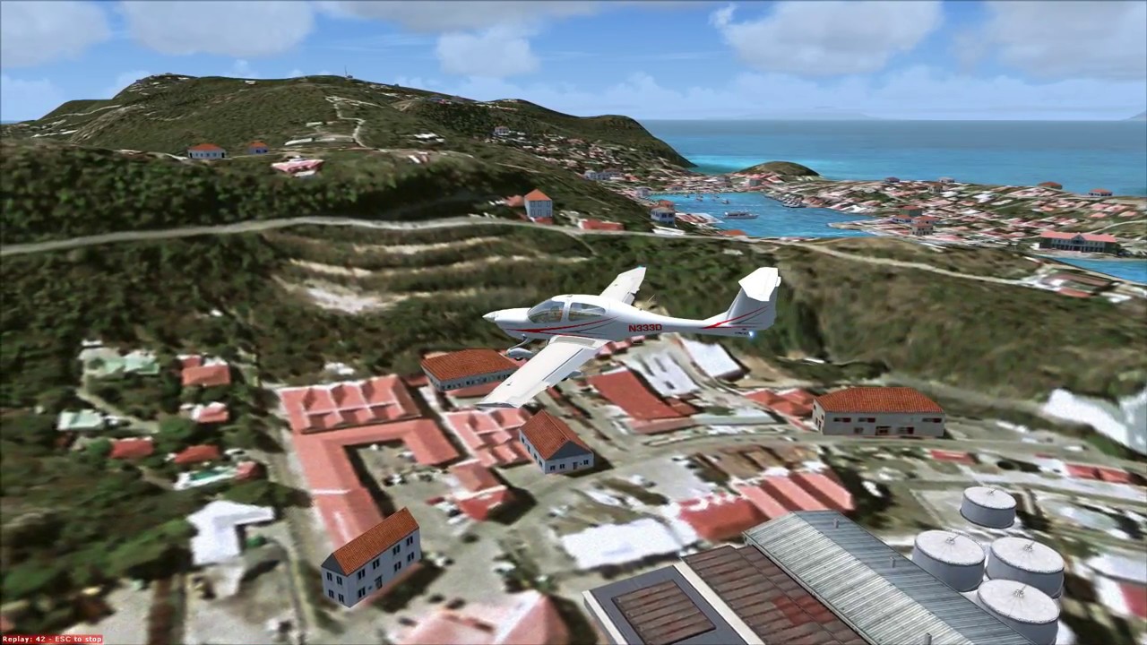 St. Barth's TFFJ freeware for FSX-SE / with Original Music