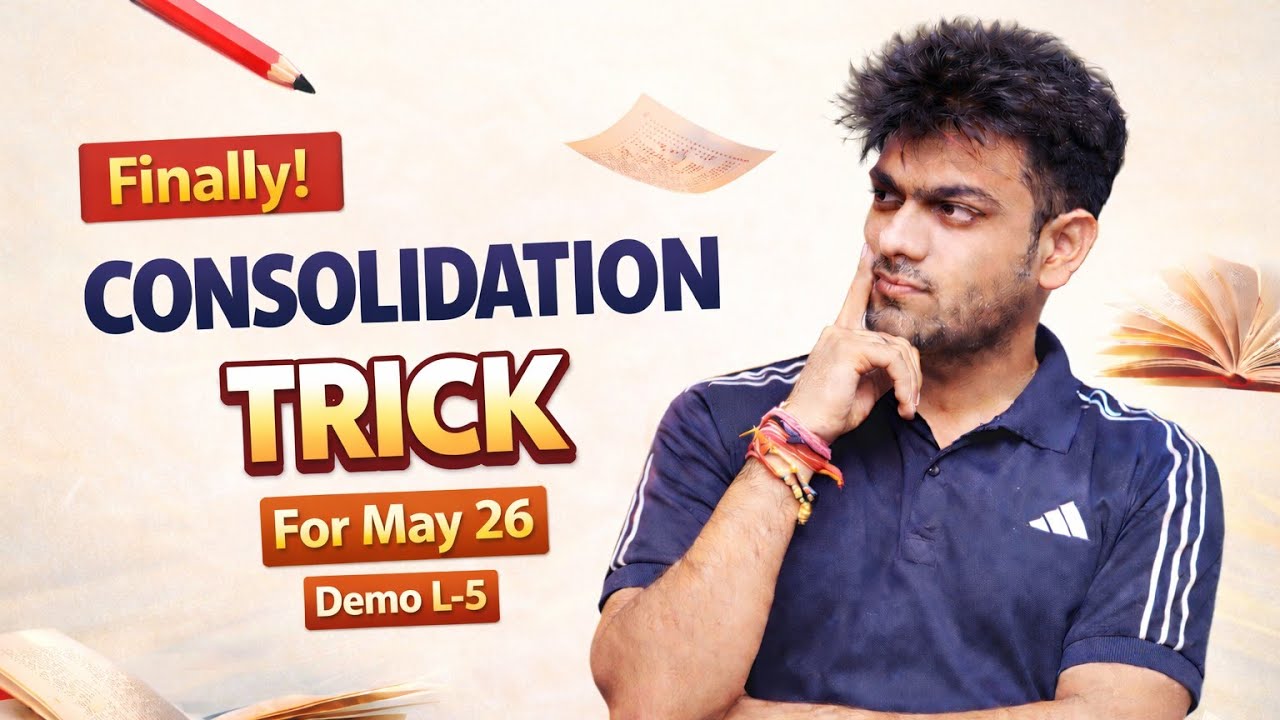 CA Inter Advanced Accounts May 2026 Demo | Consolidation L-5 🔥| Sandeep sharma | Exam oriented batch