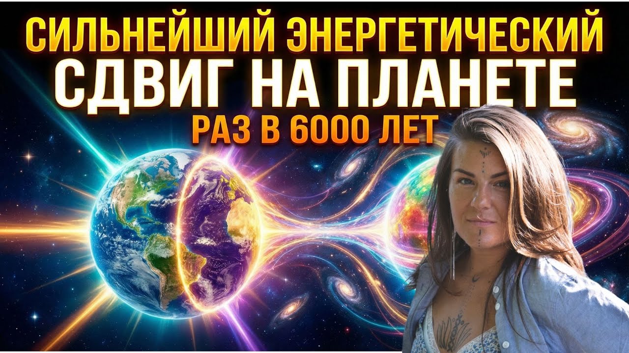 Человечество находится в ЭПИЦЕНТРЕ энергетического СДВИГА планеты - узнай что происходит сейчас!
