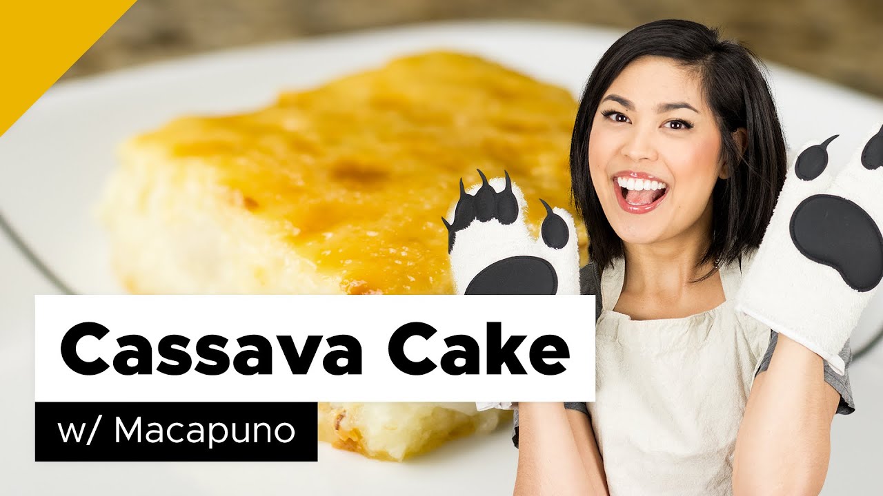 Rezept f&uuml;r Maniokkuchen (philippinisches Dessert)