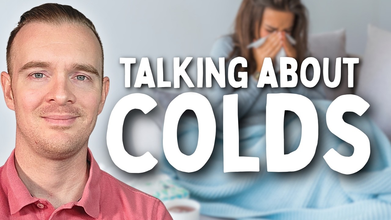 How to Talk About COLDS(illness/being sick) in English