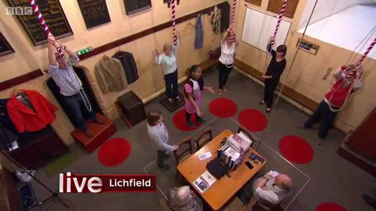 Bellringing for St George's Day, The One Show, BBC1 23rd April 2015