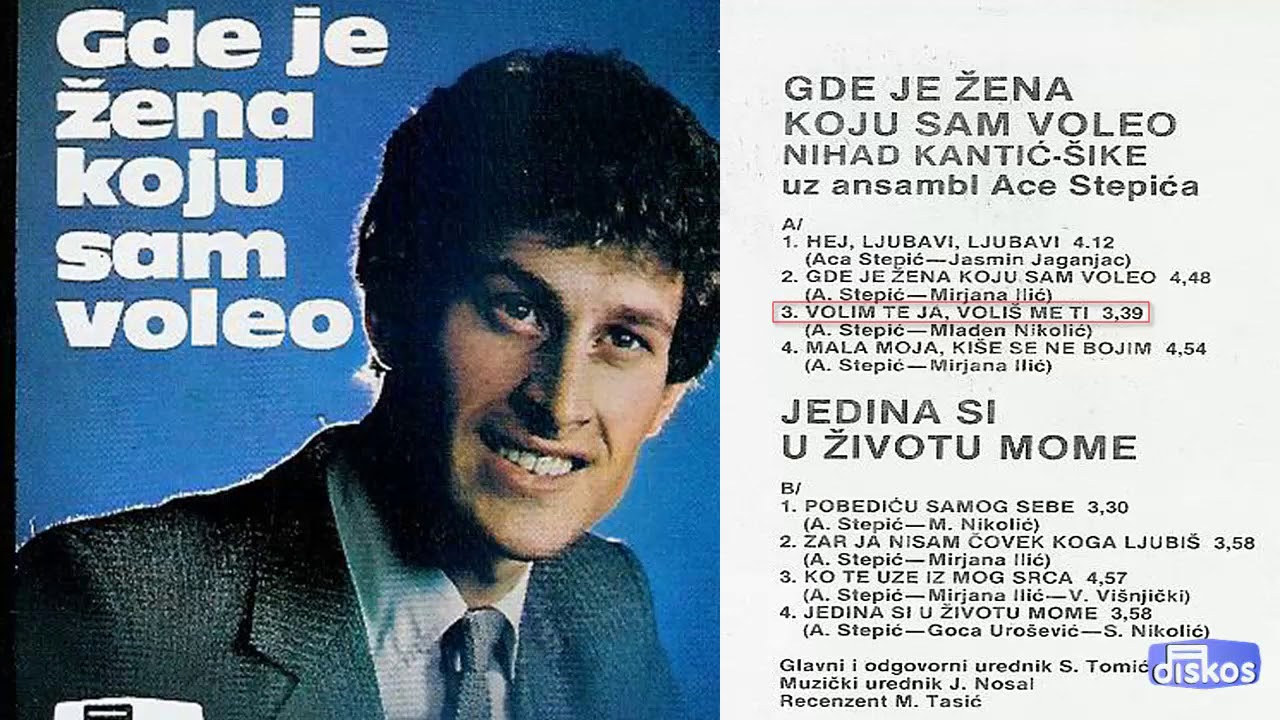 Nihad Kantic Sike - Volim te ja, volis me ti - (Audio 1982)