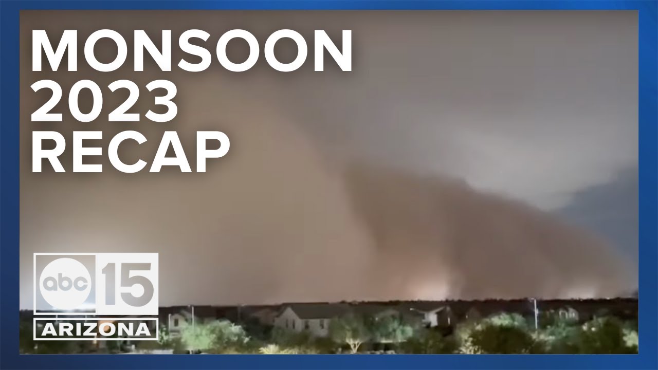 A look back at Monsoon 2023 as it ends; driest on record in Phoenix