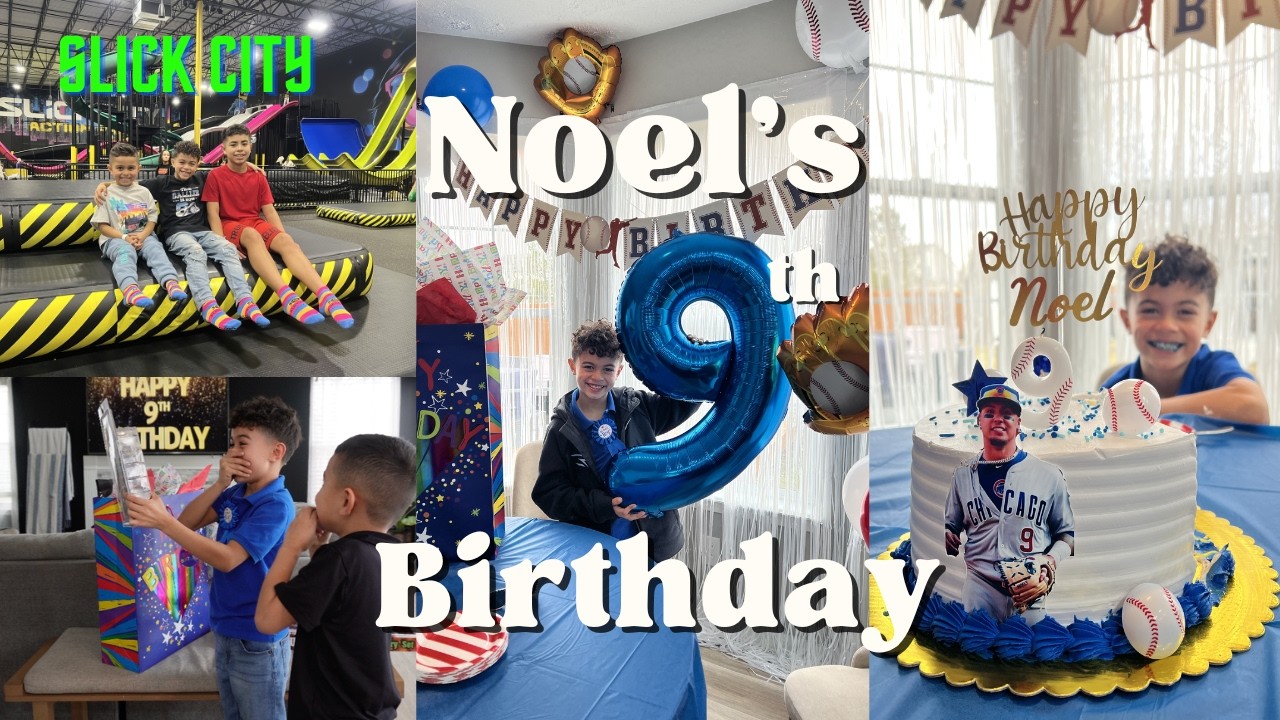 Видеоблог в честь 9-летия Ноэля!