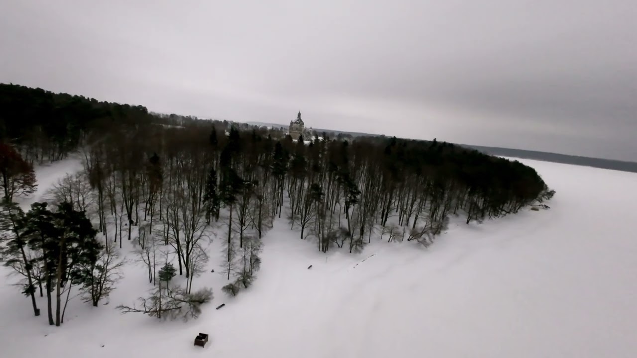 Kauno marios, snow-dji avata 2 dynamic drills-18Feb2026