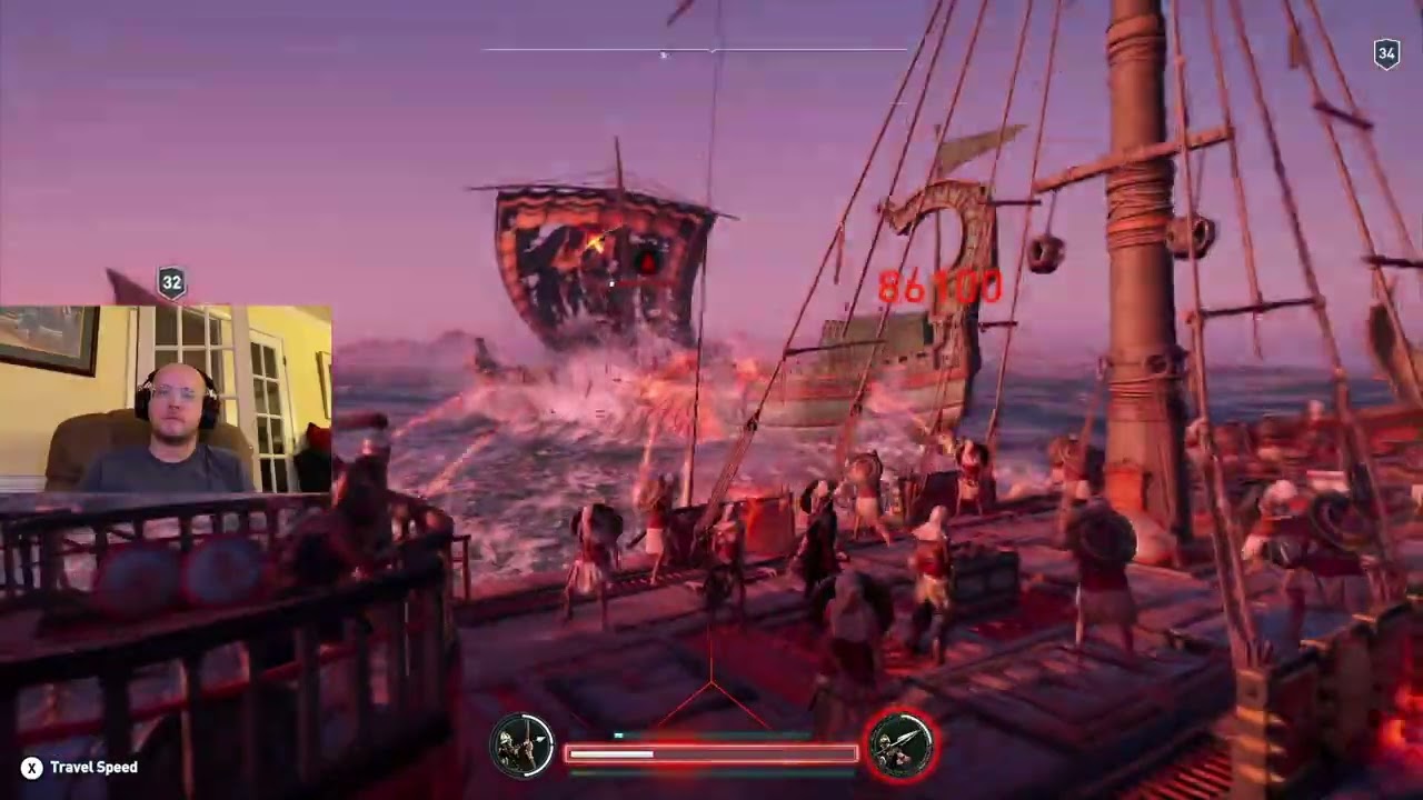 Fun Four Ship Sequence on the High Seas!
