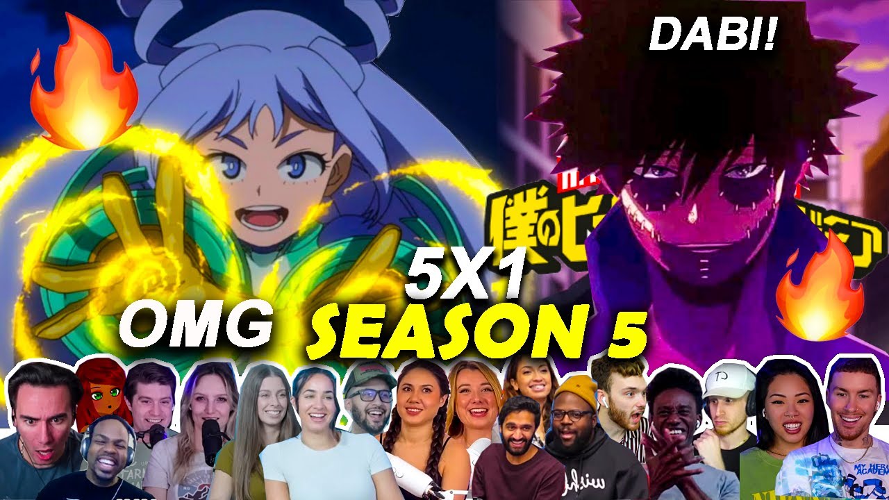 SEASON 5 BEGINS!😲Class 1-A is Back 