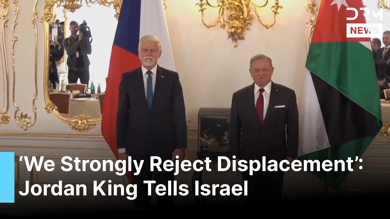 Jordan King Abdullah Meets Czech President Pavel as Middle East Tensions Dominate Talks | AC1G