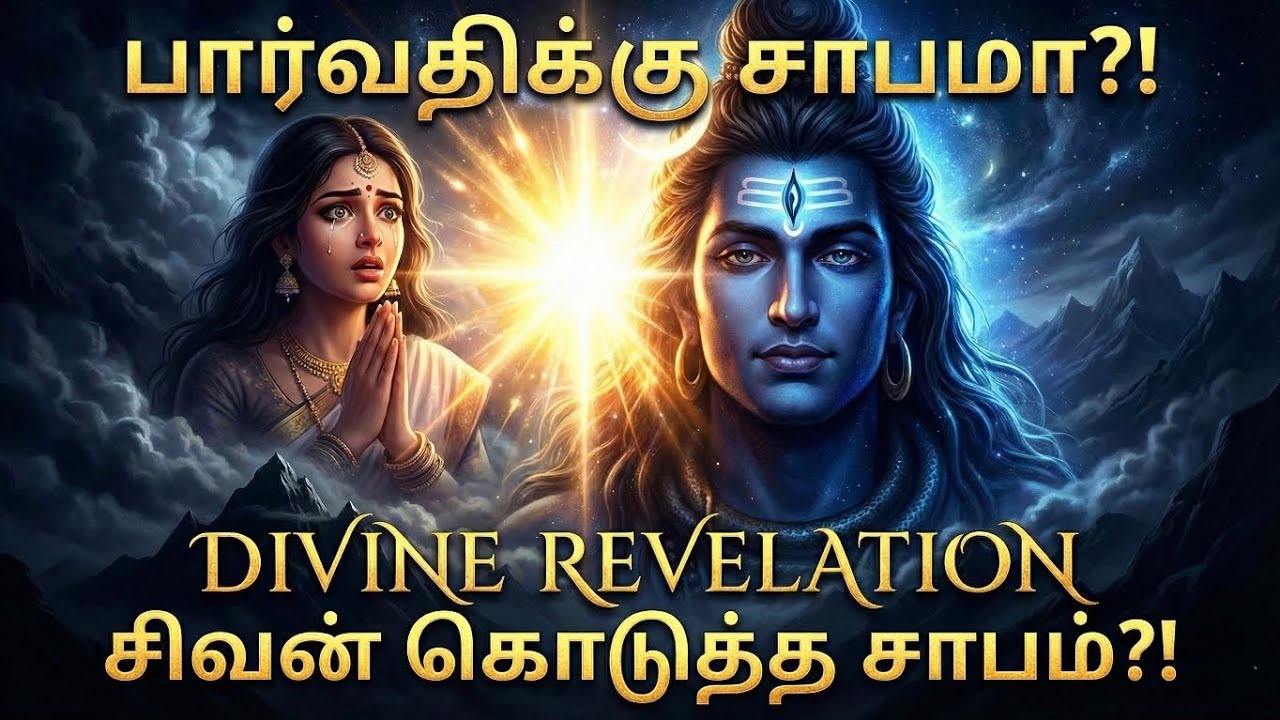 🙏சிவபெருமான் ஏன் பார்வதிக்கு சாபம் கொடுத்தார்? | Shiva Parvati Curse Secret Explained in Tamil