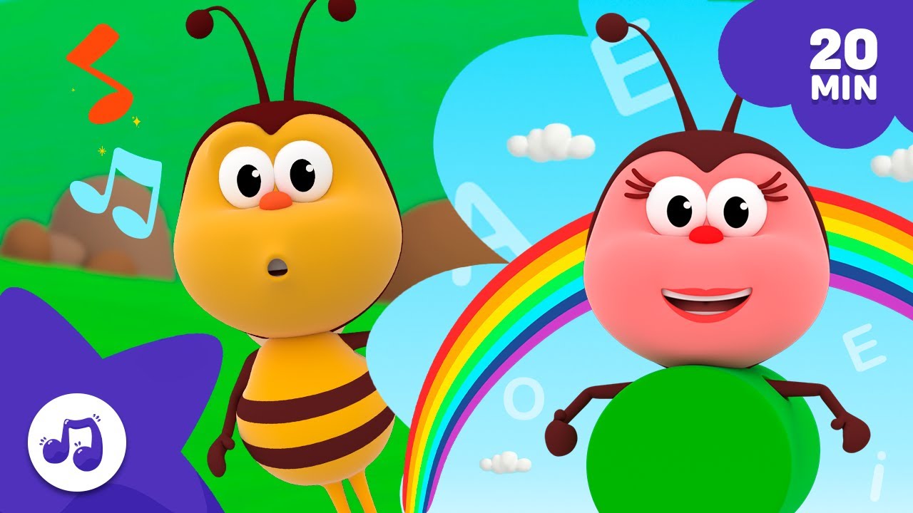 Colorful & Numbers Songs 🐞 MIX 🌈 FOR KIDS | Boogie Bugs