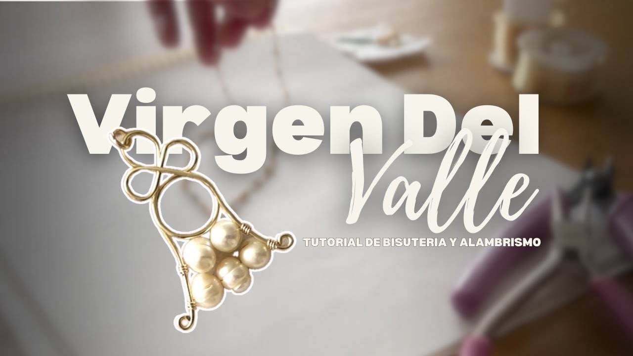 Tutorial PASO A PASO del collar de la Virgen Del Valle (Version grande y mini)