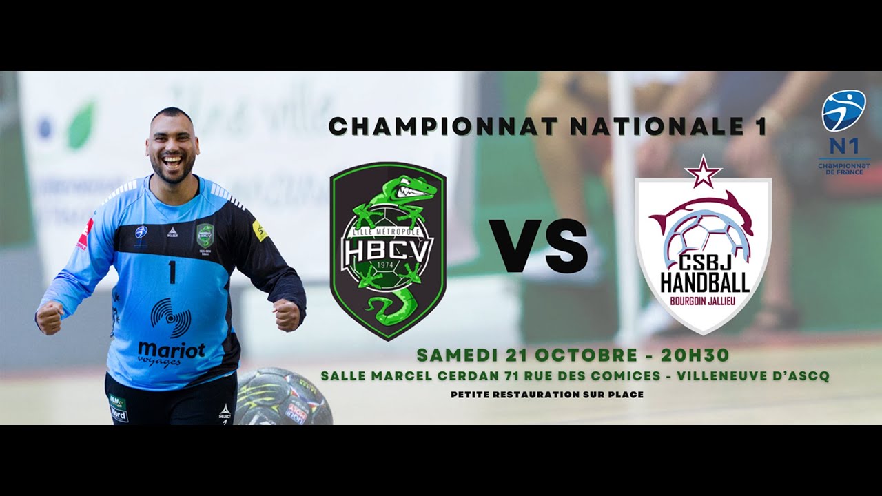 N1.LMHBCV / CSBJ BOURGOIN JALLIEU 21/10/2023 20H30