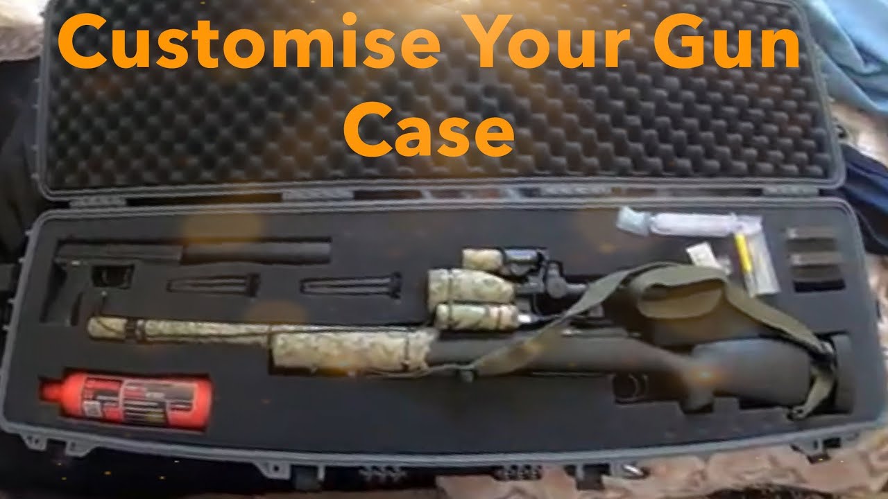Customising A Nuprol Foam Gun Case To Hold My New Novritsch SSX23