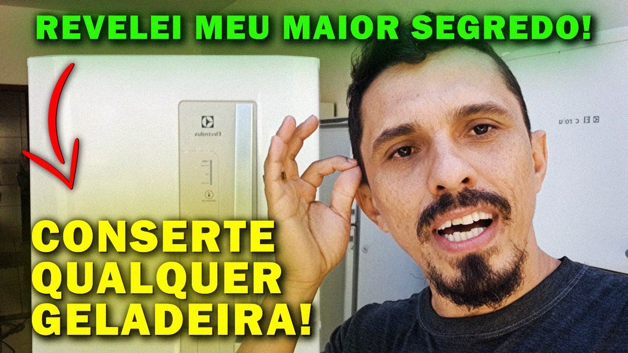 Meu maior segredo para consertar qualquer geladeira que não gela embaixo - veja como!