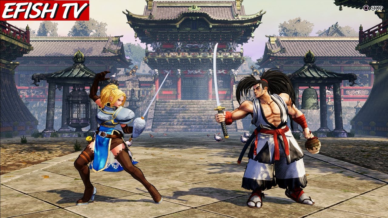 Шарлотта против Хаомару (Самый сложный ИИ) - SAMURAI SHODOWN