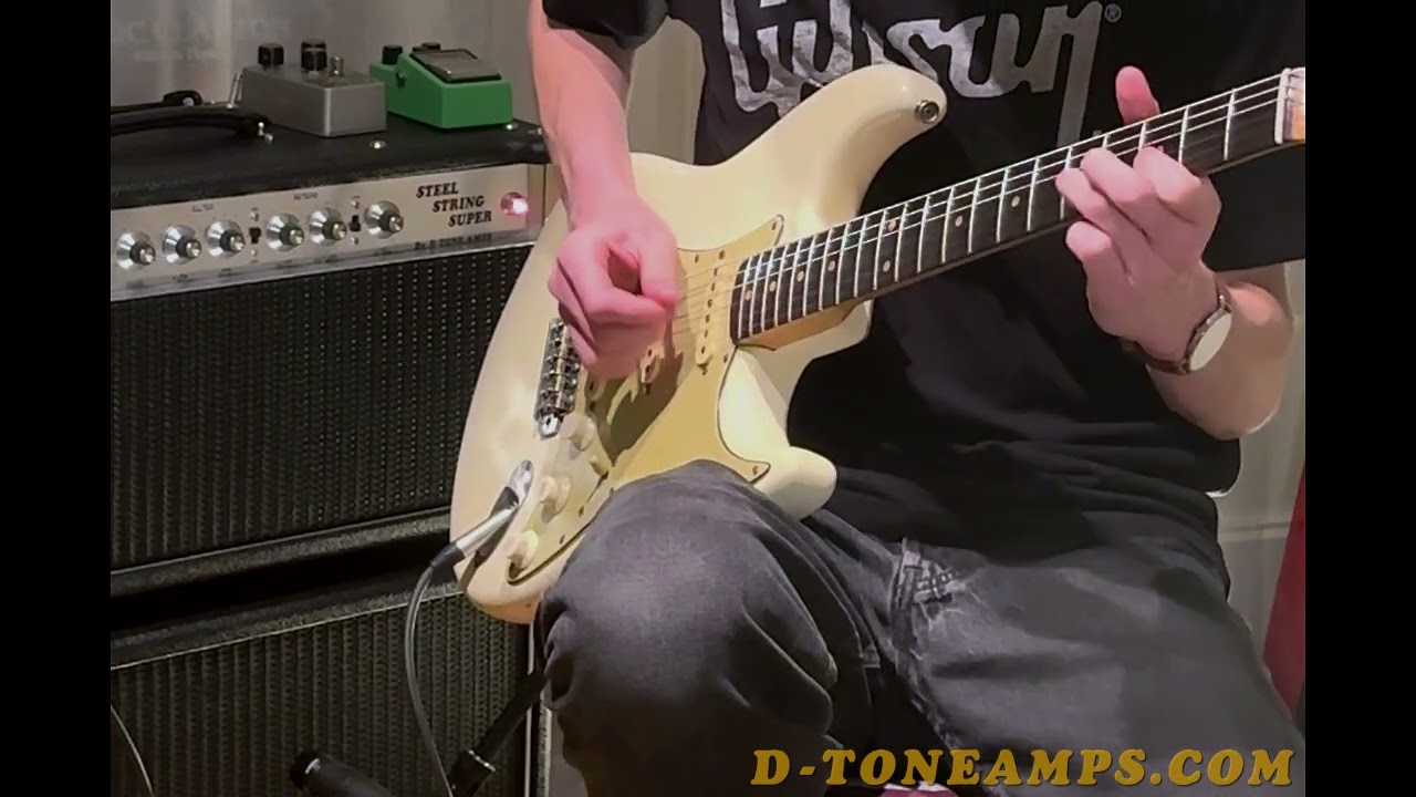 Texas Flood - Stevie Ray Vaughan by ‪@ottojunior468 Dumble Steel String Singer style by D-TONE AMPS