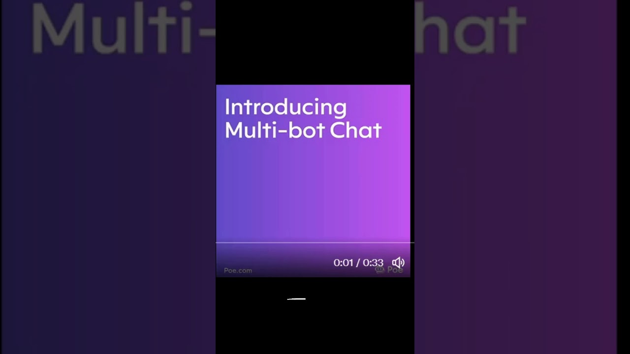 POE: Fast AI Multi bot Chat. #poe #multibot #gpt4 #claude3 #dalle #sdxl