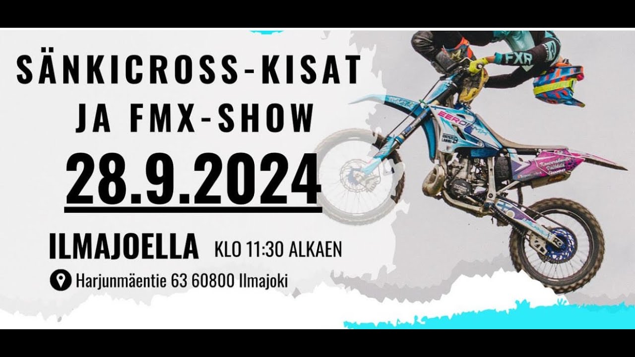 SÄNKICROSS - KISAT JA FMX - SHOW