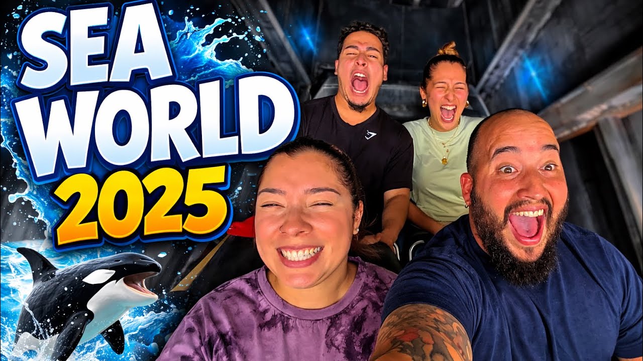 Family day at sea world 🌎  dji action camera