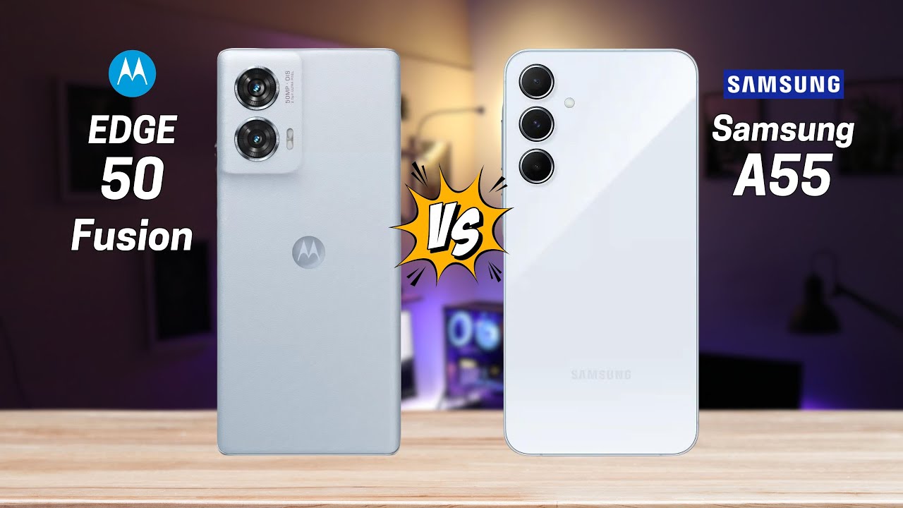 Motorola Edge 50 Fusion vs Samsung A55