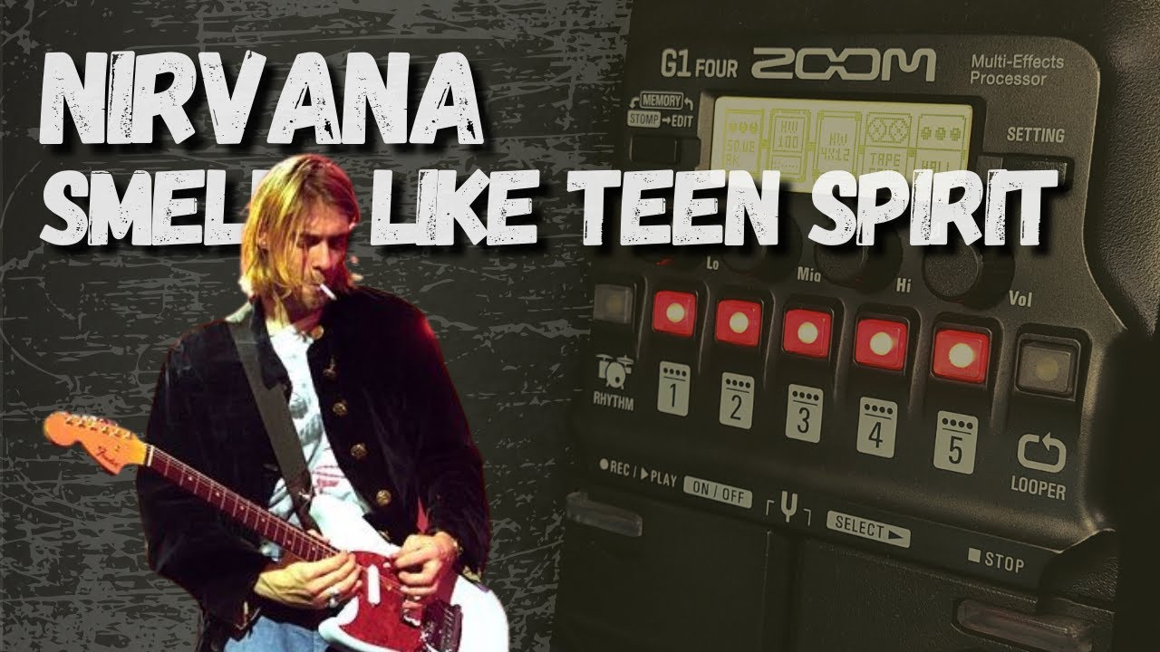 Nirvana - Smells Like Teen Spirit | Preset Grátis | Zoom G1 four | Seizi Telecaster