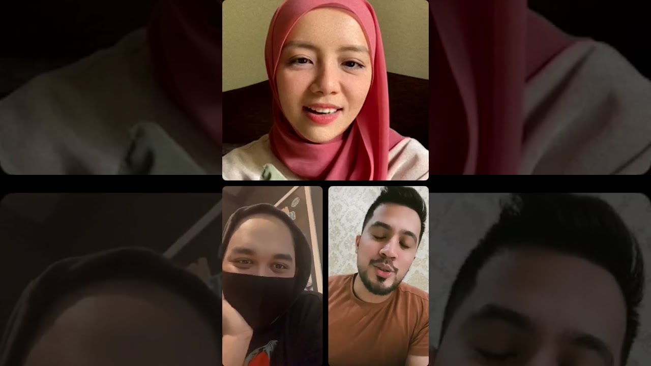 COMEL IG LIVE AFNAN TASNEEM SYED NAZHAN MEH SANDAR PADA AKU | ALIFF AZIZ MIRA FILZAH MARR MOHAMAD