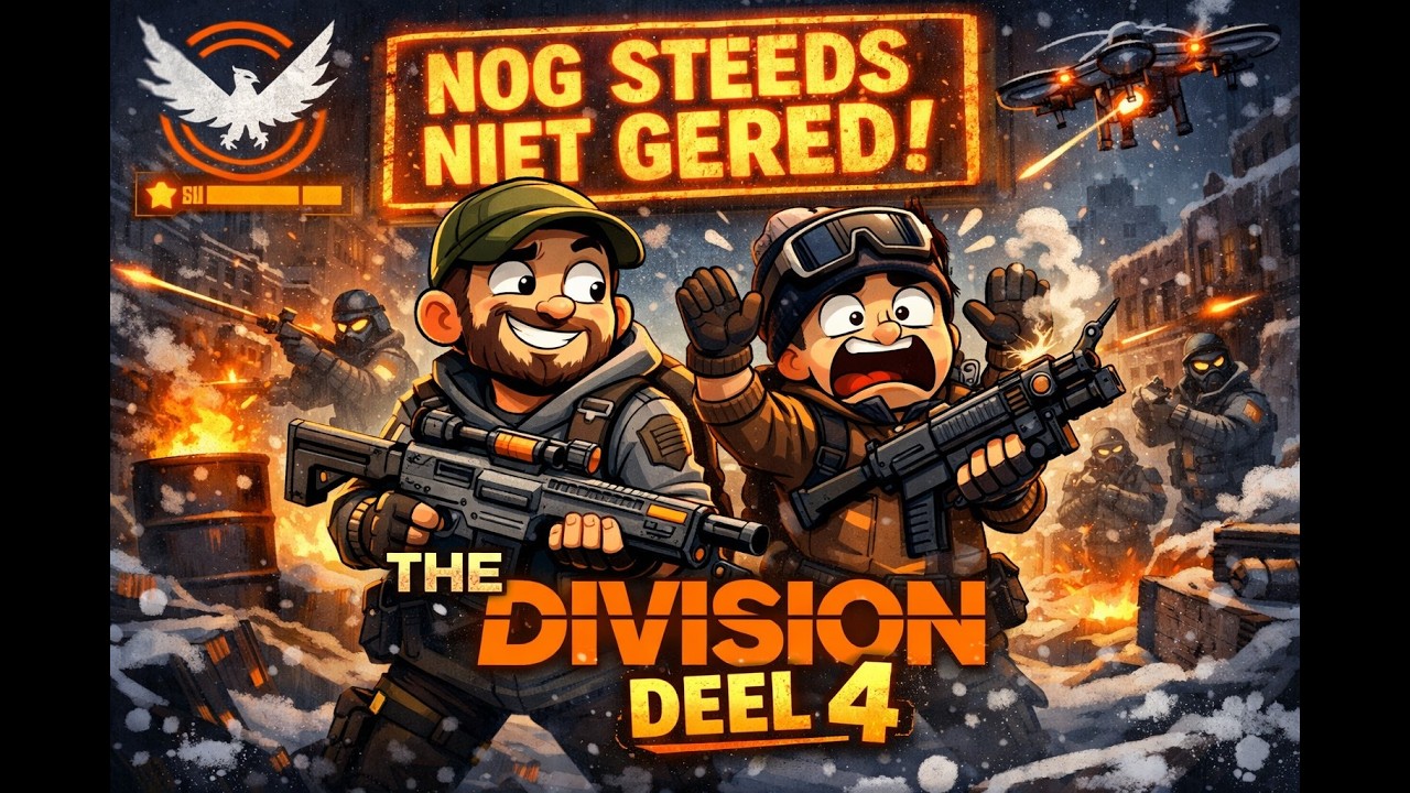 The Division LIVE – Deel 4 | Nog Steeds NIET Gered?! ❄️🔥