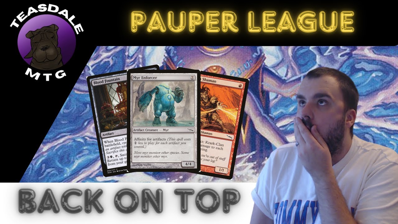 Grixis Affinity - Best deck in pauper now Glitters has gone