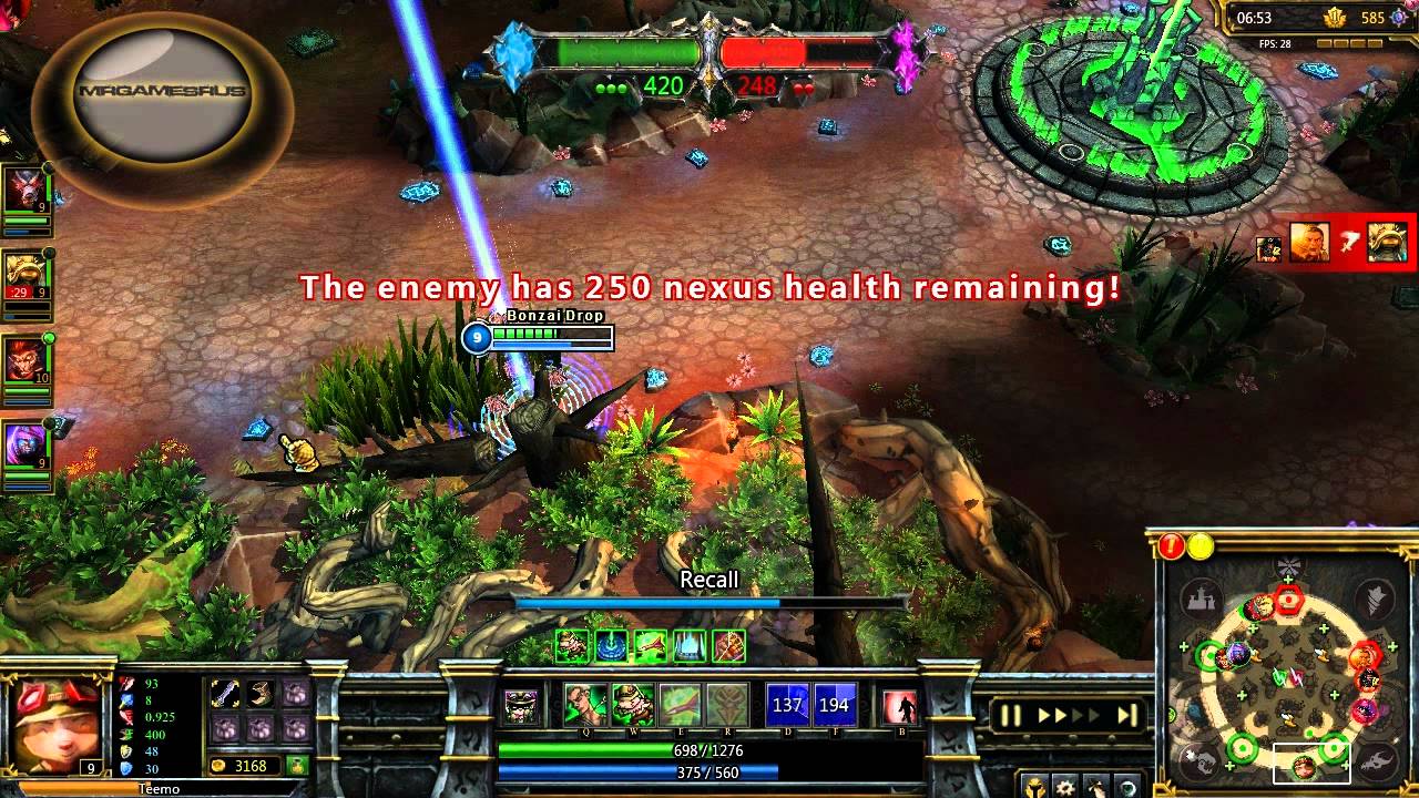 League of Legends Dominion Mode Gameplay- HD