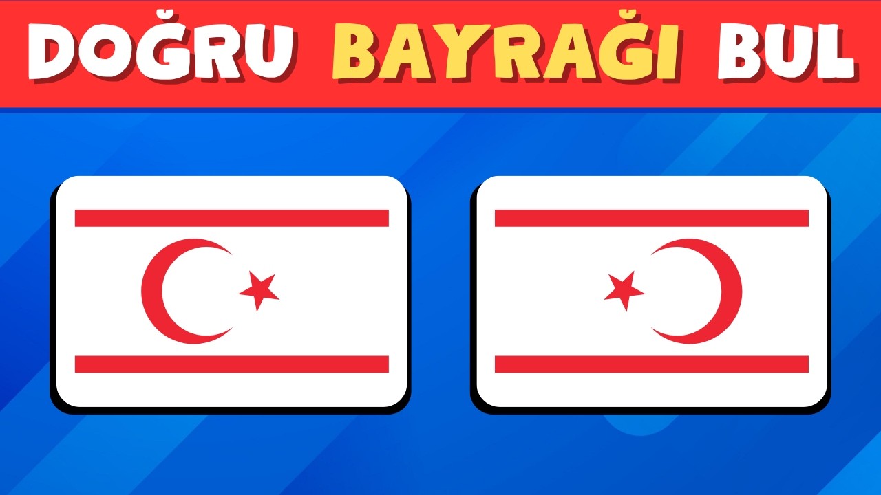 DOĞRU OLAN BAYRAĞI BUL! 🫨 🚩 Bayrağı Tahmin Et | Coğrafya Bayrak Testi | &Uuml;lke Bayraklarını Bulmaca