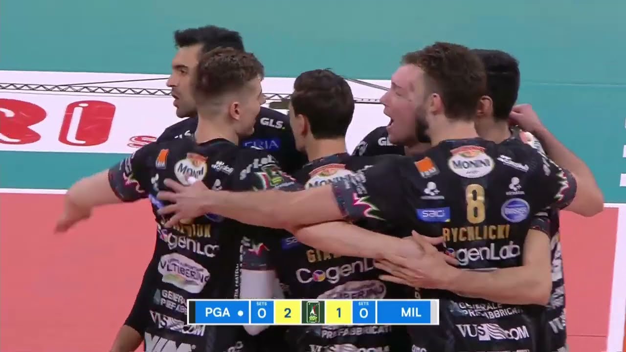 Highlights | Sir Safety Susa Perugia vs Allianz Milano 3-0 | 6^ giornata