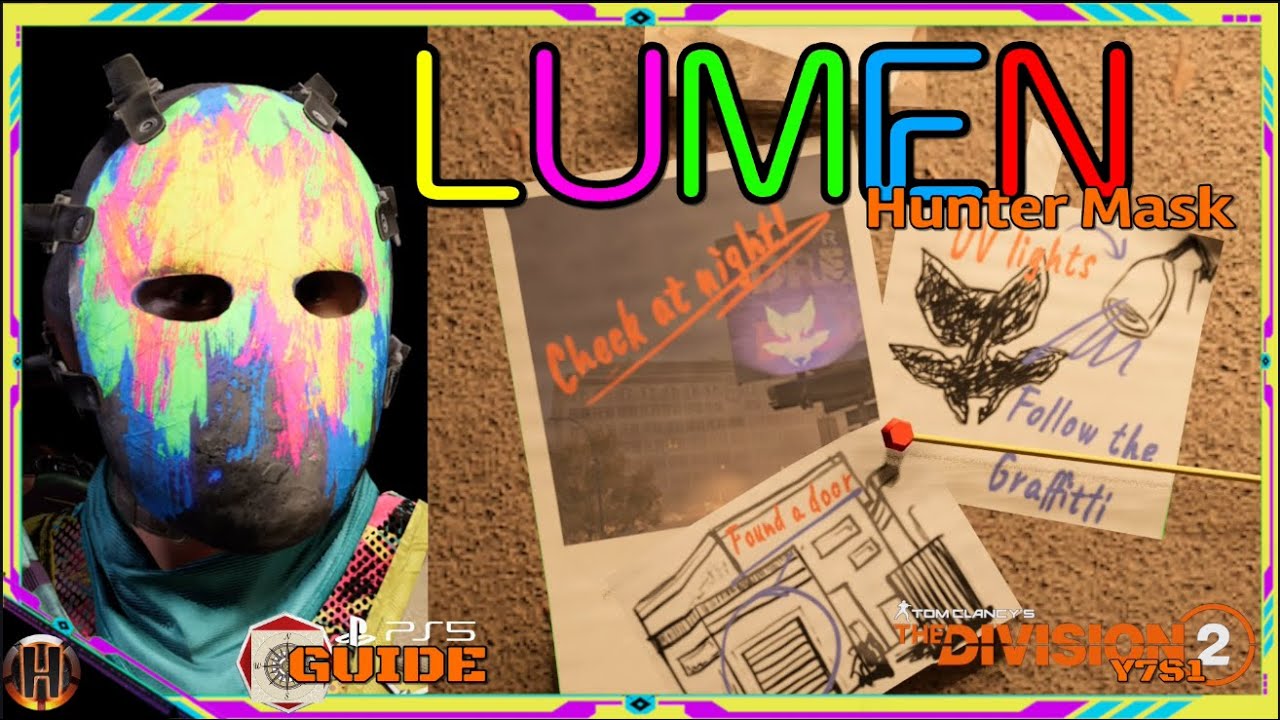 Lumen Hunter Mask Guide - Brooklyn Hunter Mask walkthrough - Tom Clancy's The Division 2