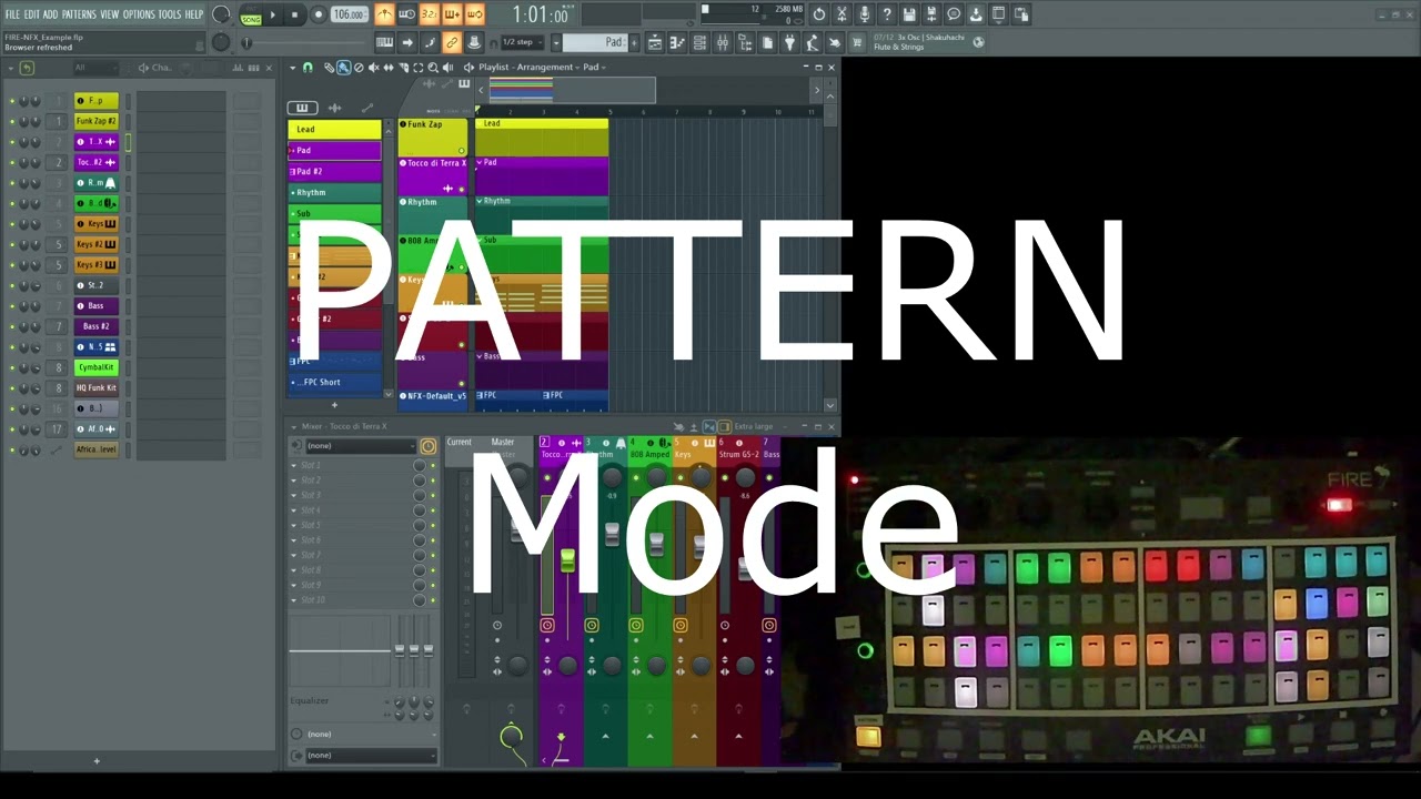 FIRE-NFX 2.0 - The most advanced FL Studio MIDI interface ever? - PART 1 - Intro & PATTERN Mode
