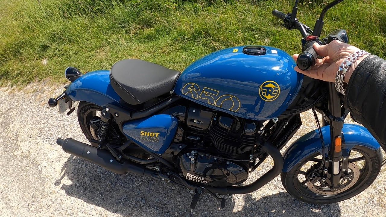 Taking a ride and a look at Royal Enfield's 650 Shotgun...