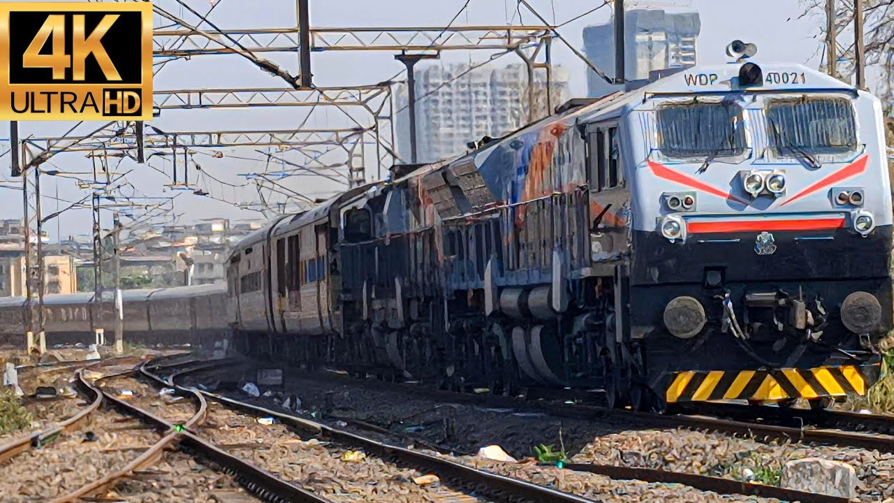 Diesel Action With Express Trains Feat - Bikaner Exp , Maharajas