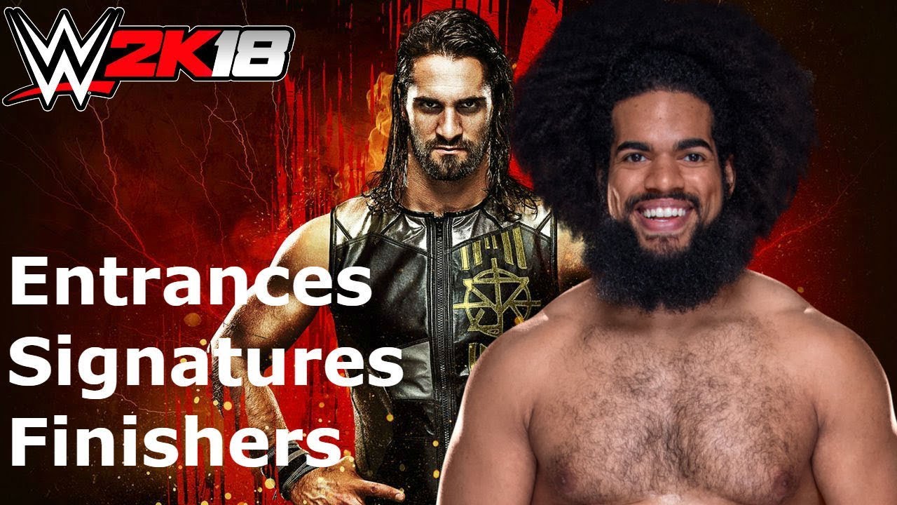 WWE 2K18 No Way Jose: Entrance/Signatures/Finishers